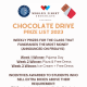IMPORTANT REMINDER: Chocolate Drive Begins Monday 9/11