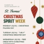 Christmas Spirit Week Schedule