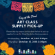 Art Class Supply Pick-Up Information