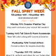Fall Spirit Week 2022