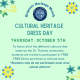 CELEBRATING HISPANIC HERITAGE MONTH: Cultural Dress Day on October 5th