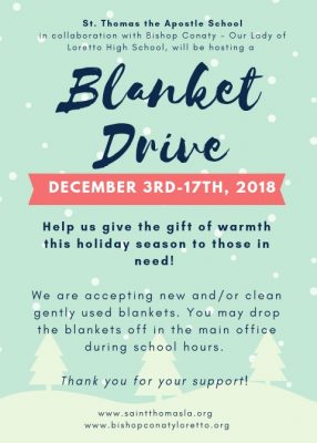 Blanket Drive 2018