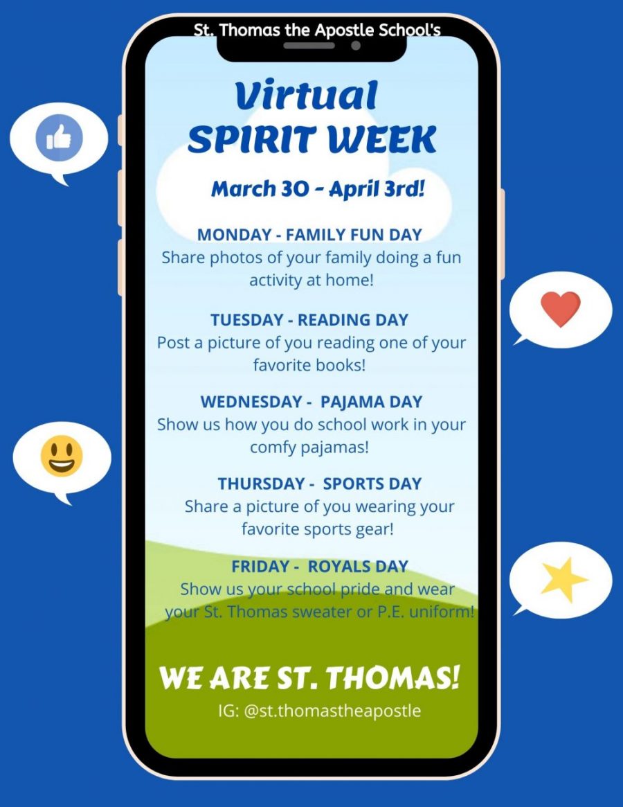 Virtual Spirit Week!